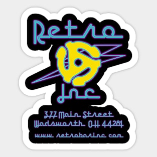 retro inc 1 Sticker